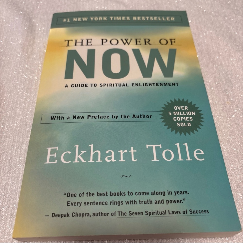 The Power of Now — Teal Paperback Book